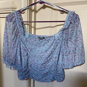 Target brand light material blouse